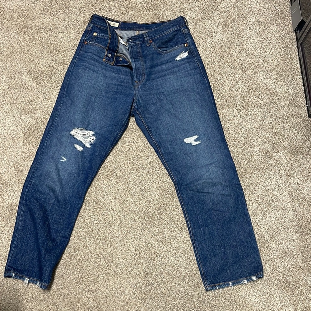 BN 501 Crop Levis jeans